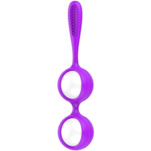 Вагинални топчета с медицински силикон "NYLA PURPLE"
